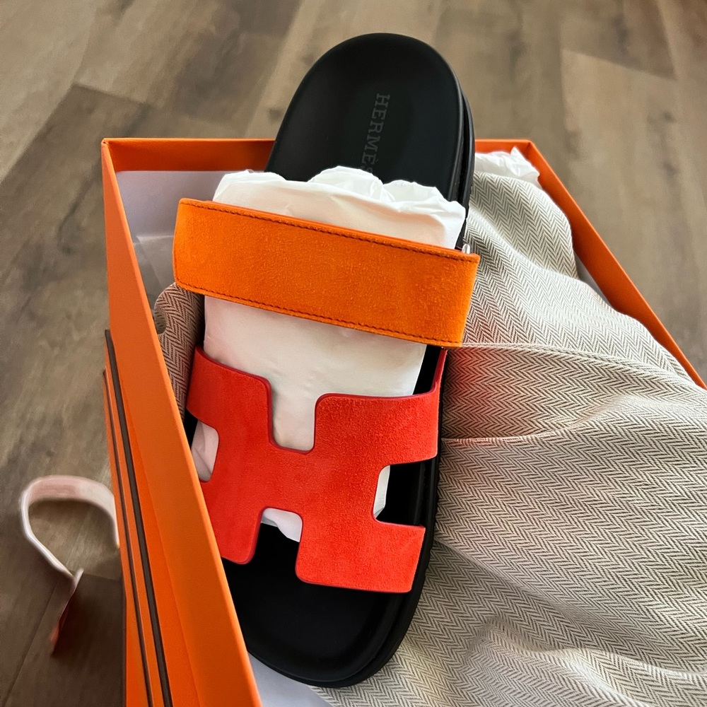 Hermes Chypre sandals